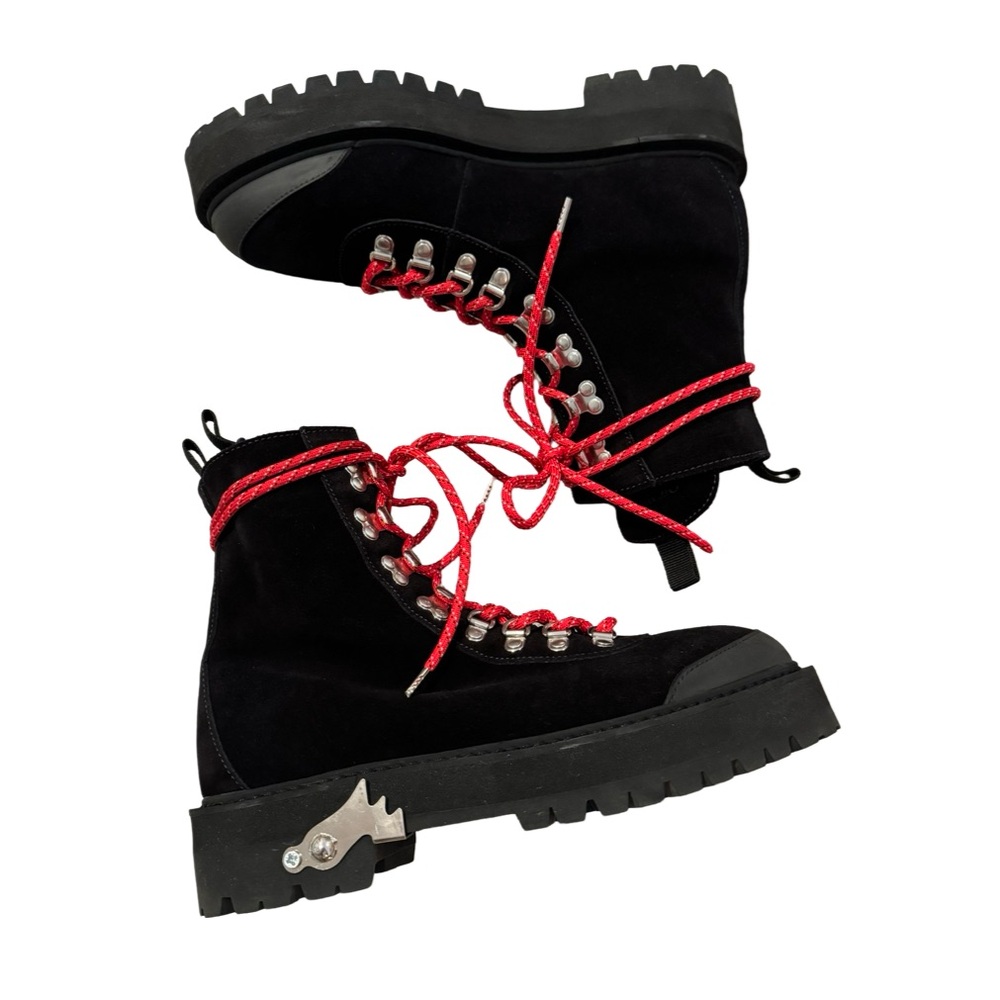 OFF-WHITE Hiking Mountain Boots Black IT 39